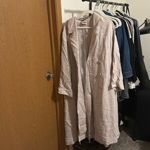 H&M Oversized Long Trench Coat